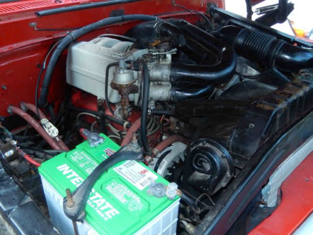 1970 CHERRY RED Ford F-100 Standard Cab Pickup
