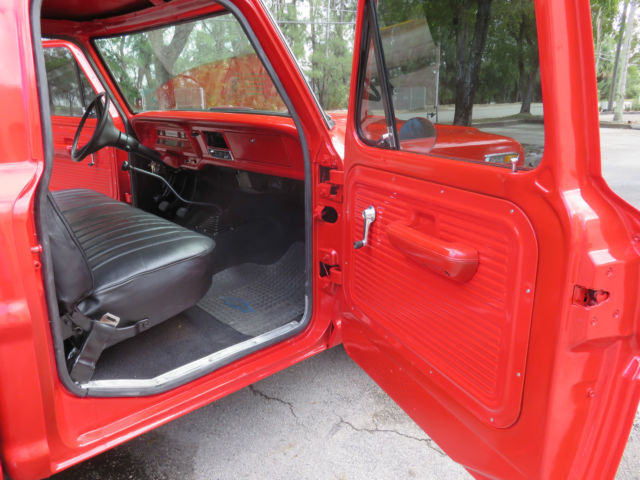 1970 RED Ford F-100 Standard Cab Pickup
