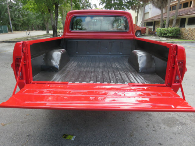1970 RED Ford F-100 Standard Cab Pickup