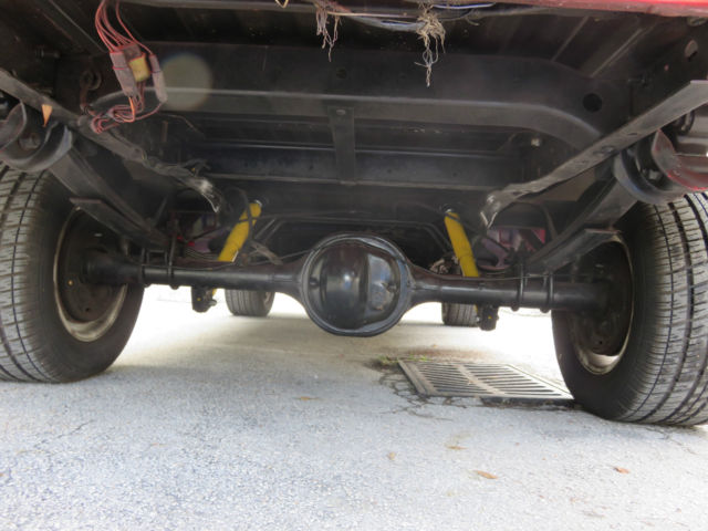 1970 RED Ford F-100 Standard Cab Pickup