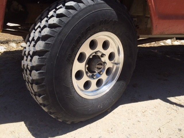 1970 Red Ford F-250 Standard Cab Pickup