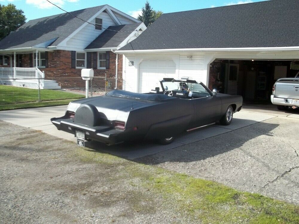 1970 Black Ford Galaxie Convertible