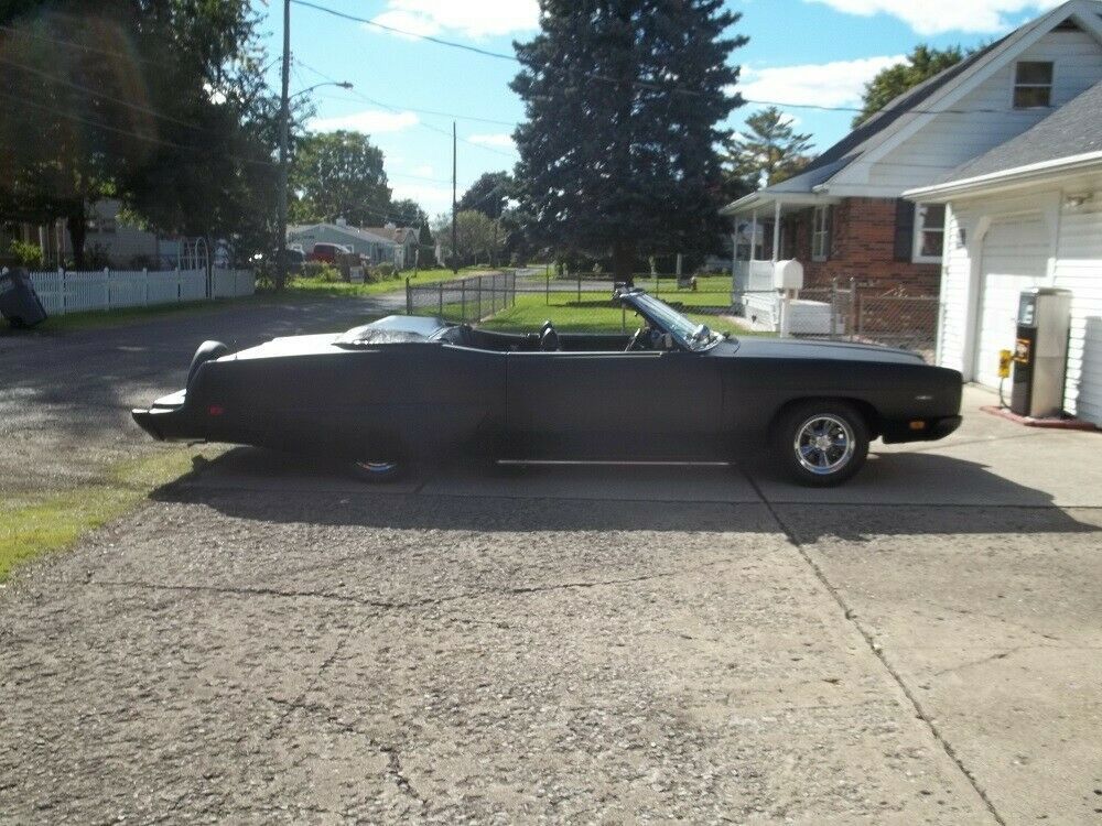1970 Black Ford Galaxie Convertible