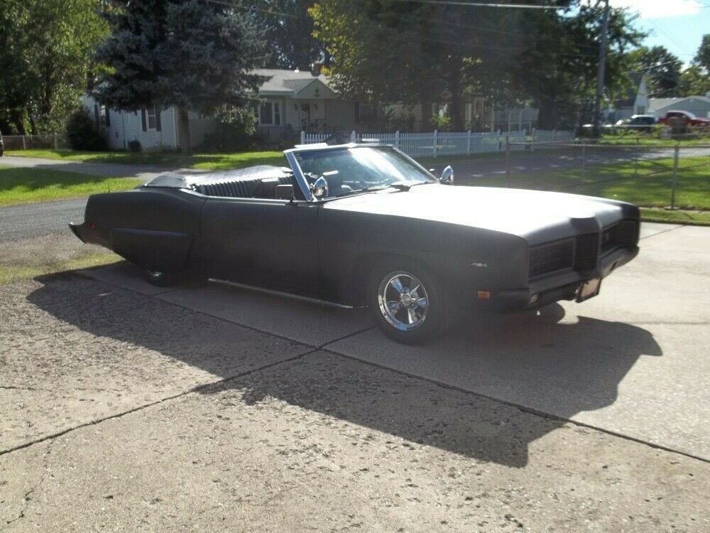 1970 Black Ford Galaxie Convertible