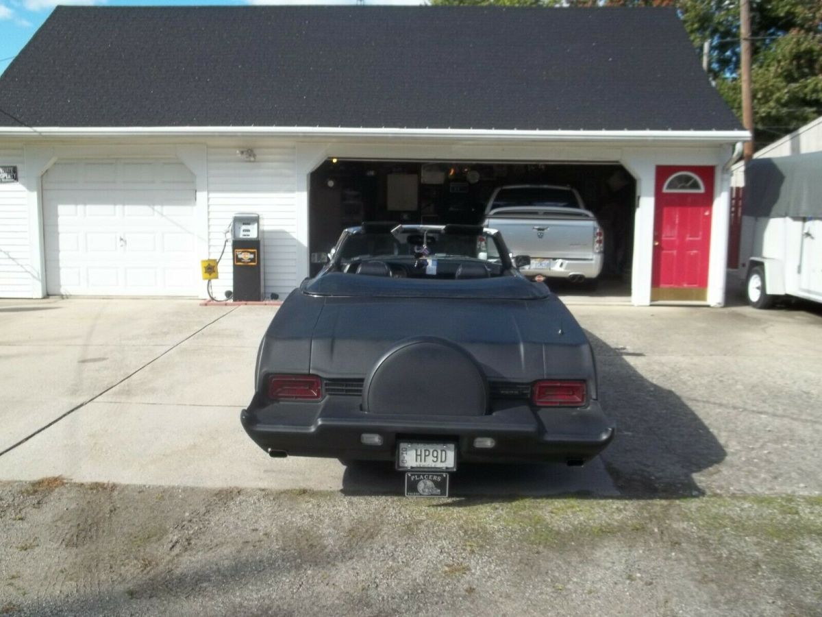 1970 Black Ford Galaxie Convertible