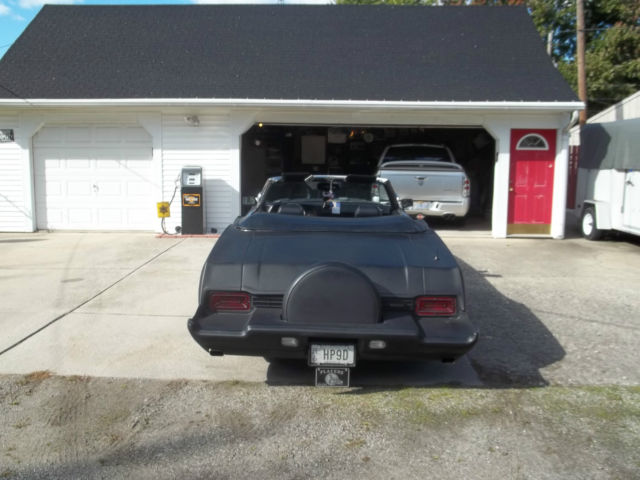 1970 Black Ford Galaxie Convertible
