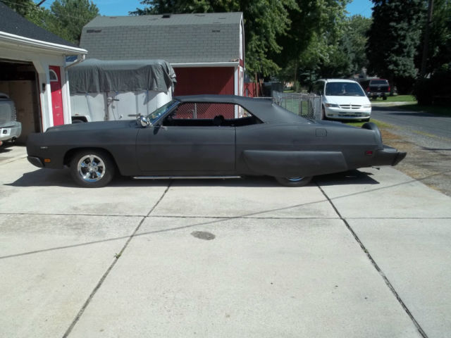 1970 Black Ford Galaxie Convertible