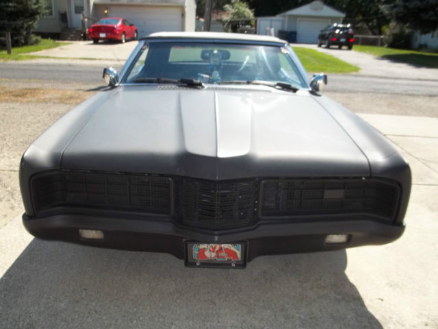 1970 Black Ford Galaxie Convertible