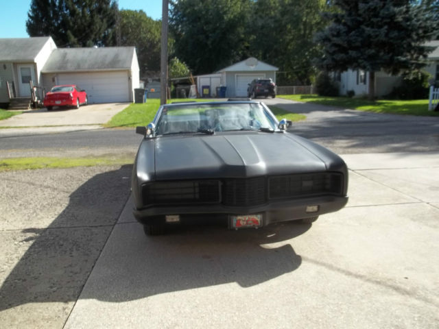 1970 Black Ford Galaxie Convertible