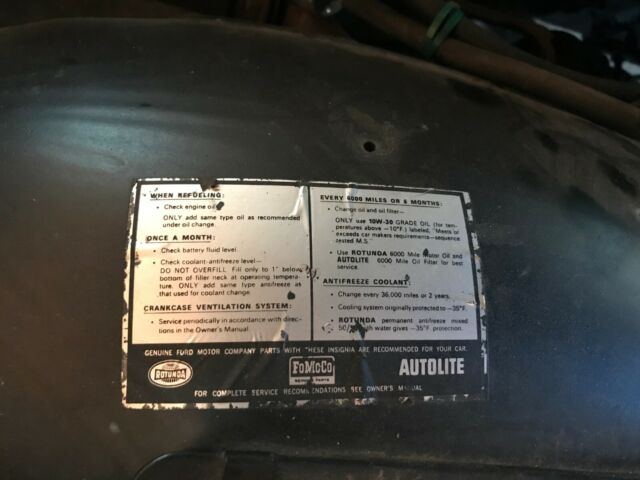 1970 Black/White Ford Other Sedan