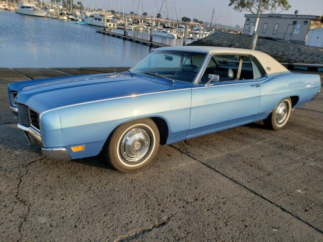 1970 Blue Ford LTD Coupe