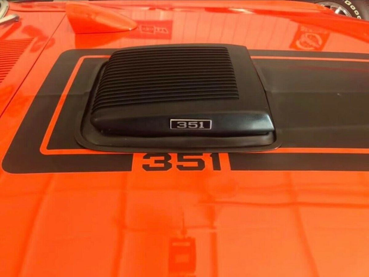 1970 Orange Ford Mustang Coupe