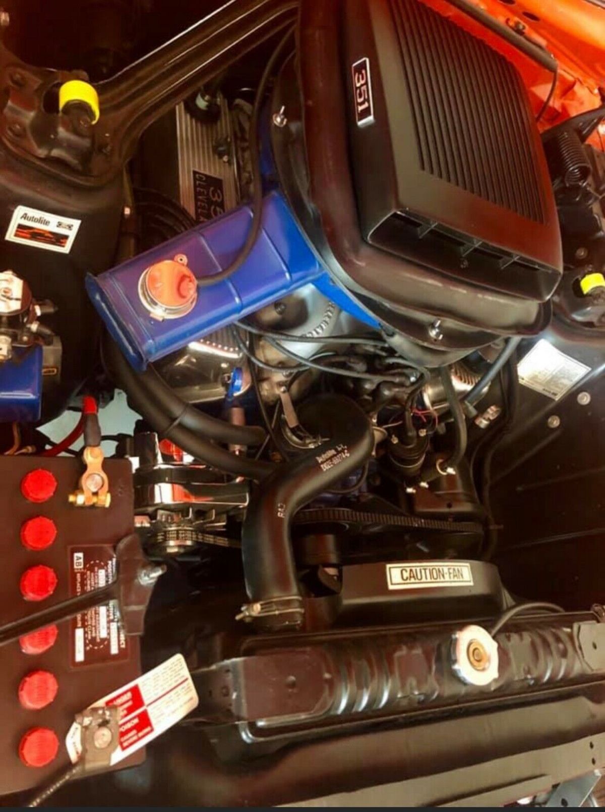 1970 Orange Ford Mustang Coupe