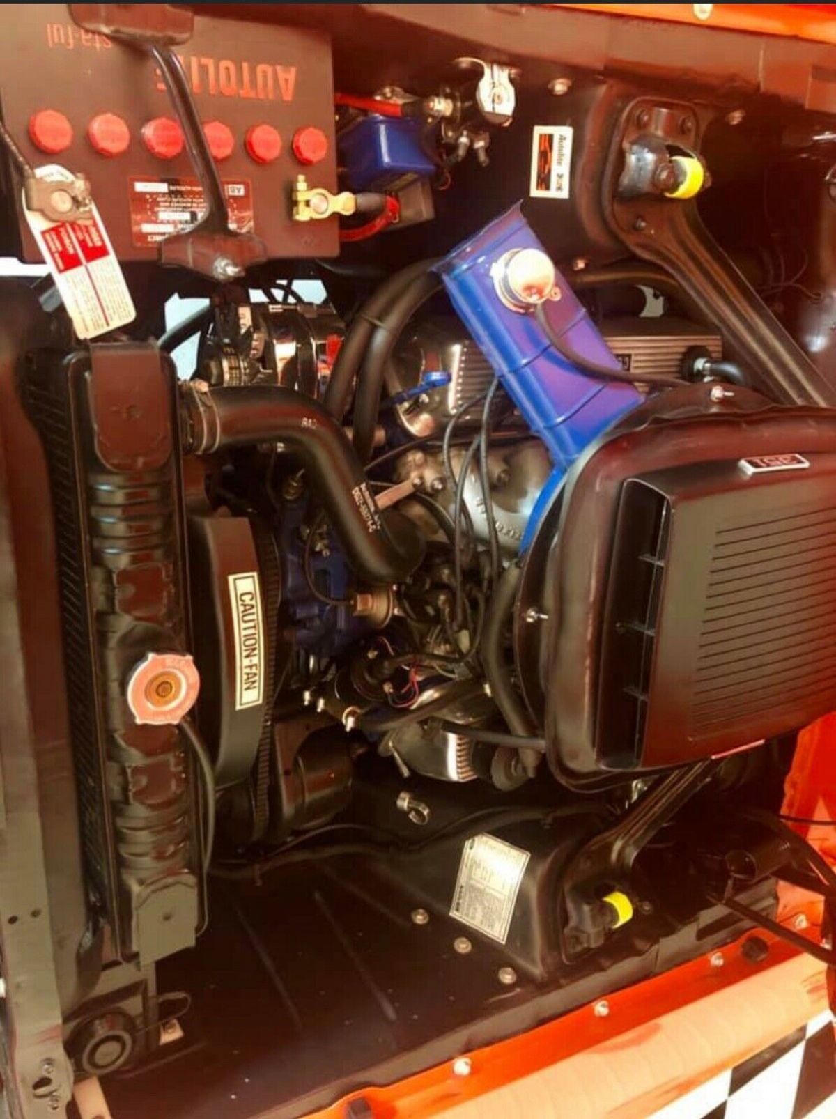 1970 Orange Ford Mustang Coupe