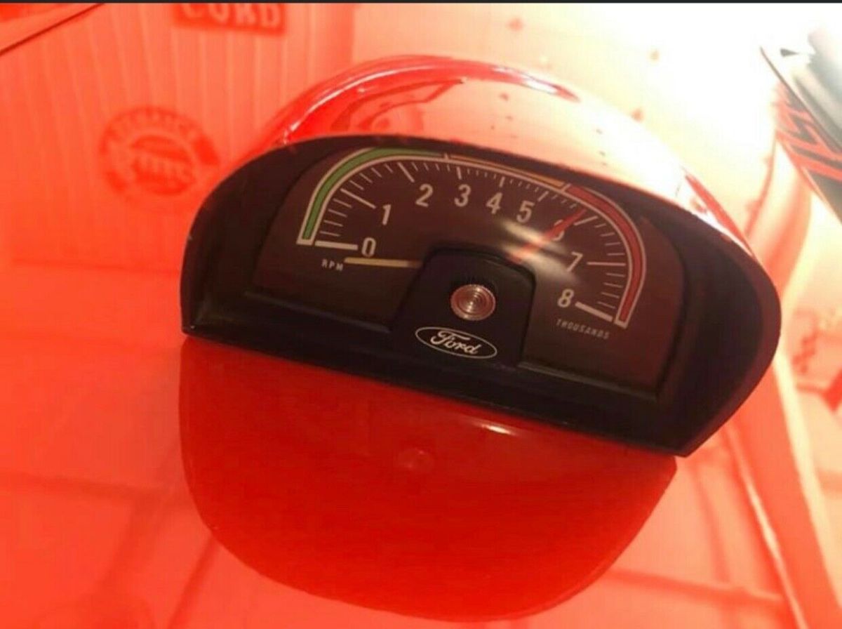 1970 Orange Ford Mustang Coupe