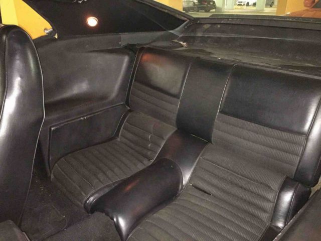1970 Yellow Ford Mustang Fastback