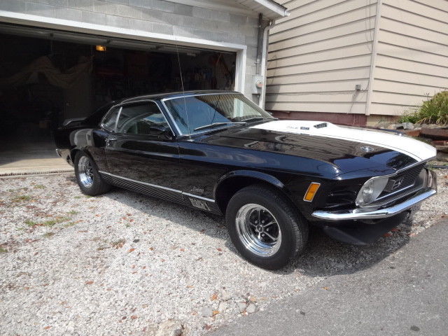 1970 Black Ford Mustang Fastback