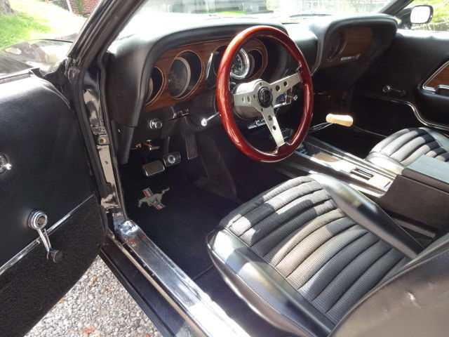 1970 Black Ford Mustang Fastback