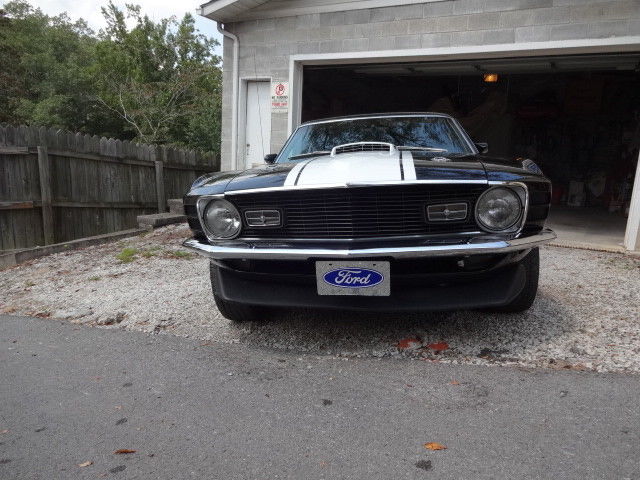 1970 Black Ford Mustang Fastback