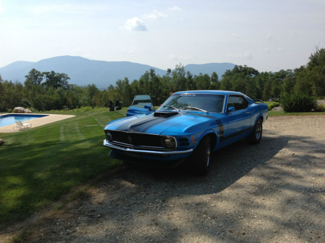 1970 GRABBER BLUE Ford Mustang Coupe