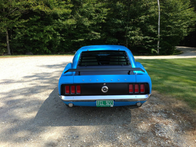1970 GRABBER BLUE Ford Mustang Coupe