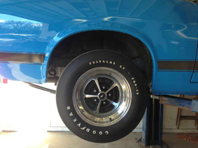 1970 GRABBER BLUE Ford Mustang Coupe