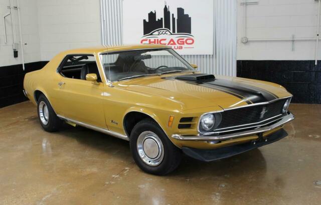 1970 Gold Ford Mustang 1 Owner, 59k, 4spd, 351-4