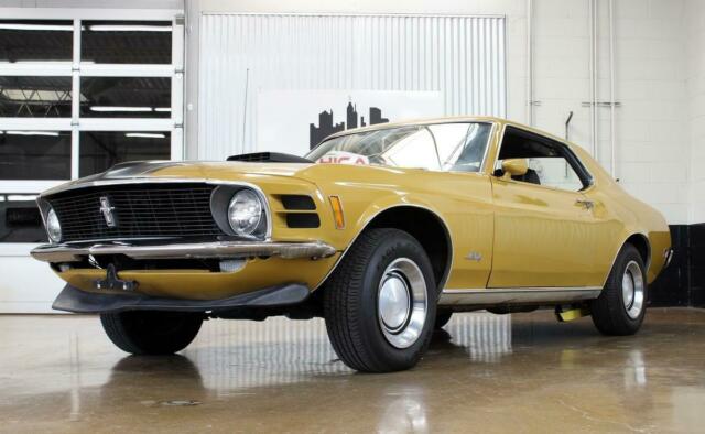 1970 Gold Ford Mustang 1 Owner, 59k, 4spd, 351-4