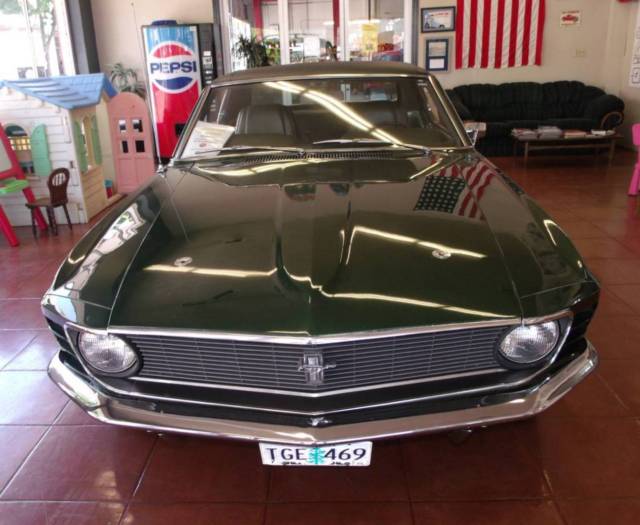 1970 Green Ford Mustang Coupe