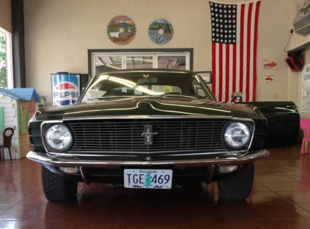 1970 Green Ford Mustang Coupe