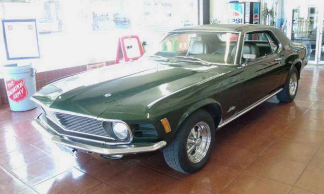 1970 Green Ford Mustang Coupe