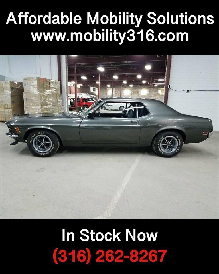 1970 Gray Ford Mustang