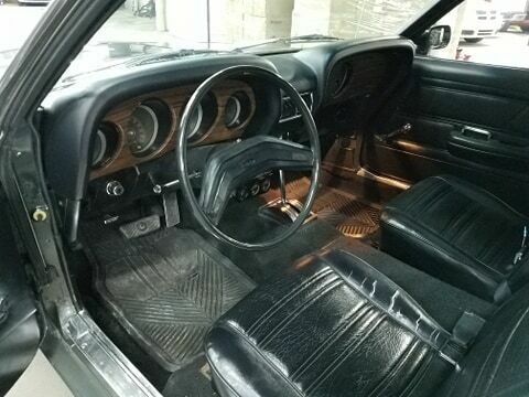 1970 Gray Ford Mustang