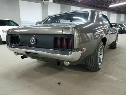 1970 Gray Ford Mustang