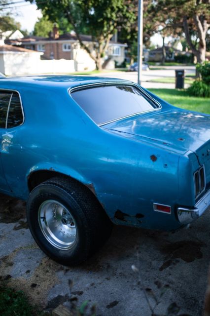 1970 Blue Ford Mustang Coupe