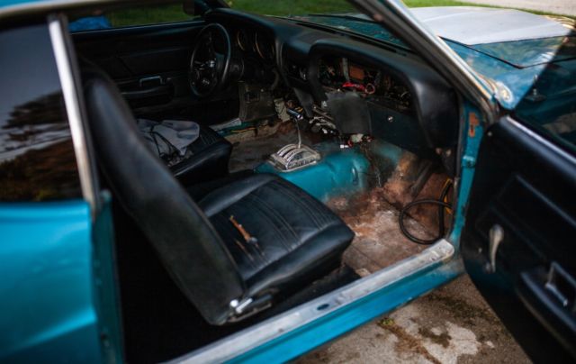 1970 Blue Ford Mustang Coupe