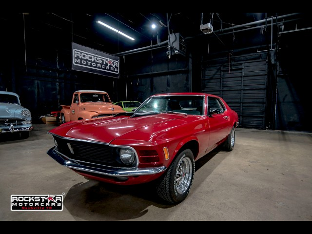 1970 Red Ford Mustang --