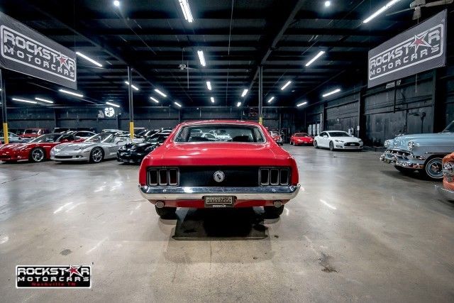 1970 Red Ford Mustang --
