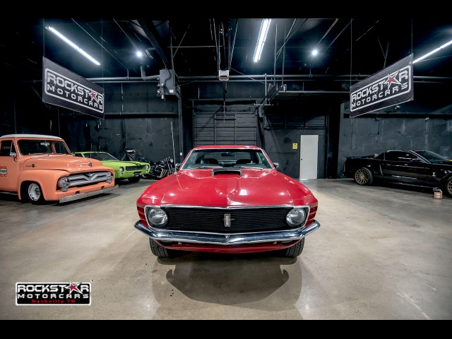 1970 Red Ford Mustang --