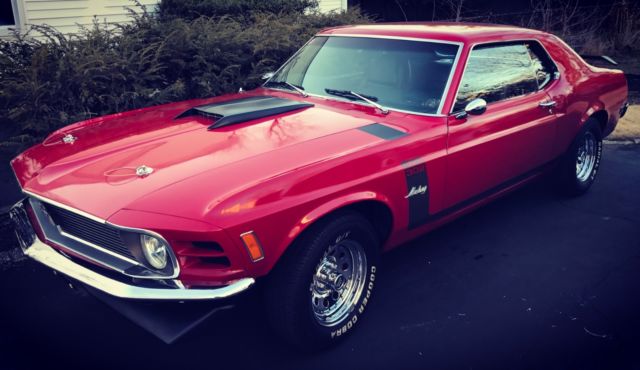 1970 Red Ford Mustang Coupe
