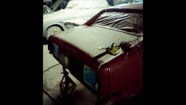 1970 Red Ford Mustang Coupe