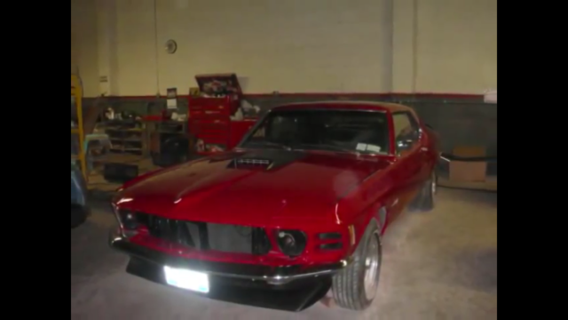 1970 Red Ford Mustang Coupe