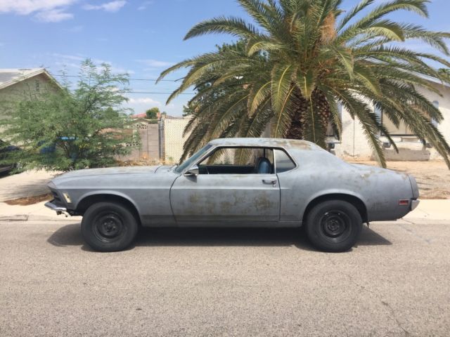 1970 Gray Ford Mustang Coupe