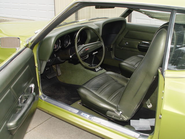 1970 Lime Metallic (Green) Ford Mustang 2 door hardtop