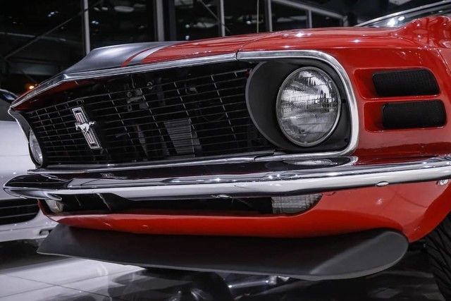 1970 Red Ford Mustang Convertible