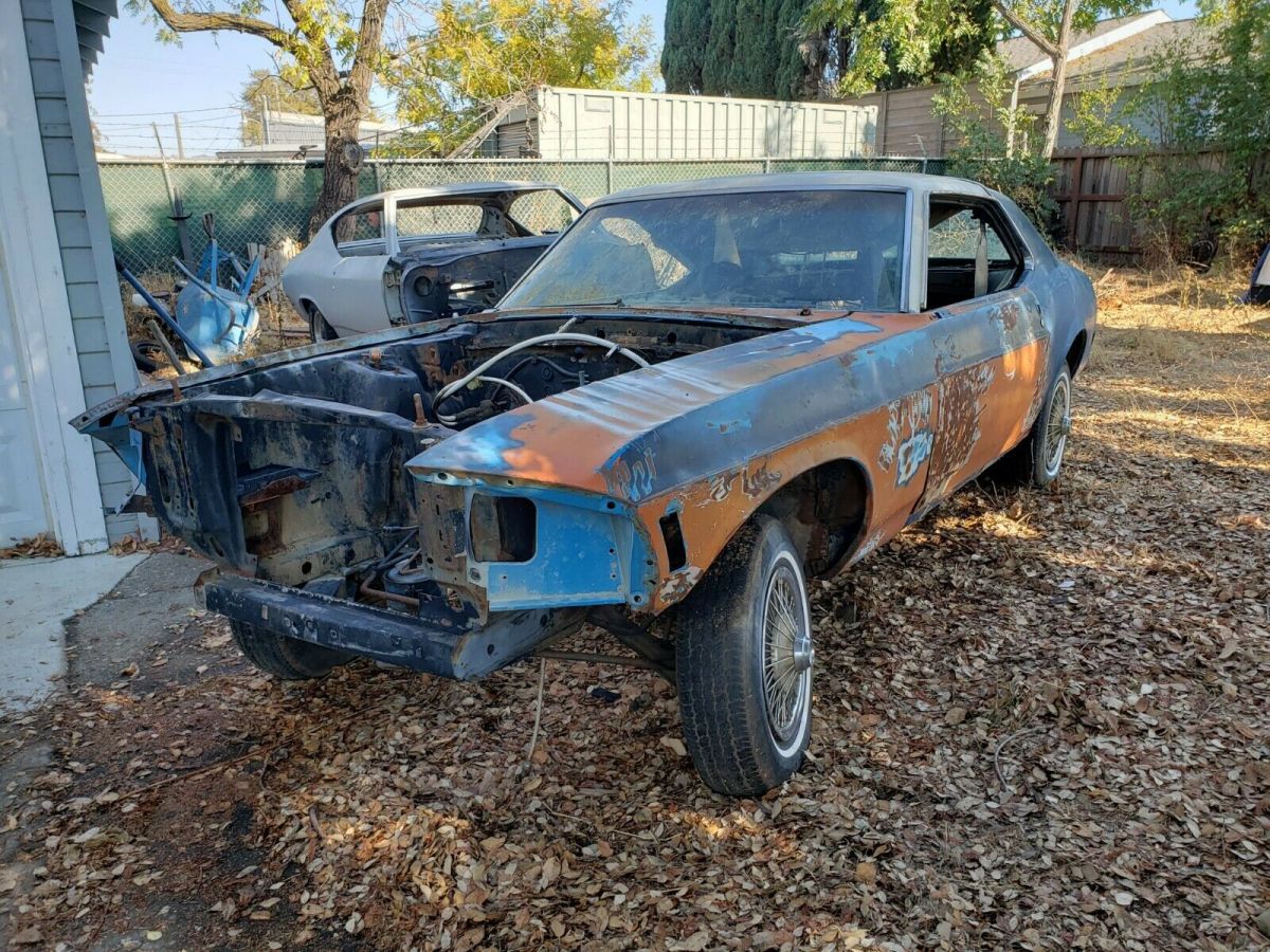 1970 Blue Ford Mustang Coupe
