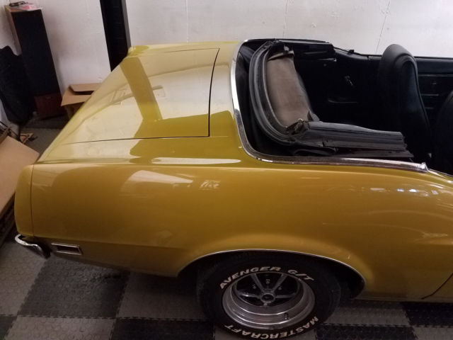 1970 Medium Gold Metallic Ford Mustang Convertible