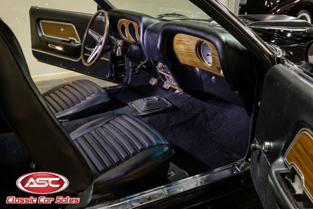 1970 Black Ford Mustang Coupe