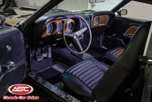 1970 Black Ford Mustang Coupe