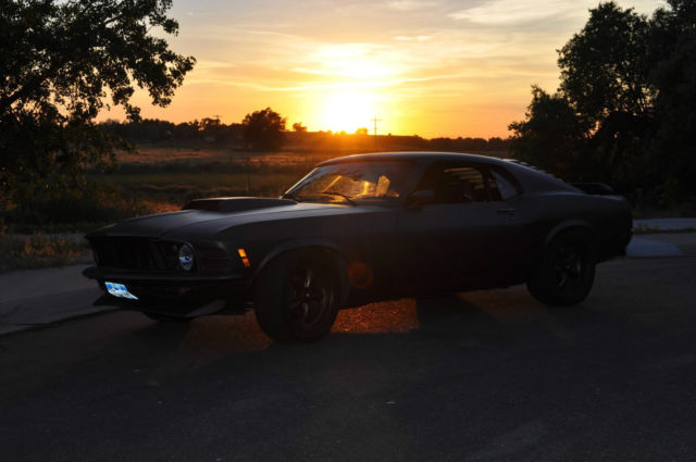 1970 Gray Ford Mustang Fastback